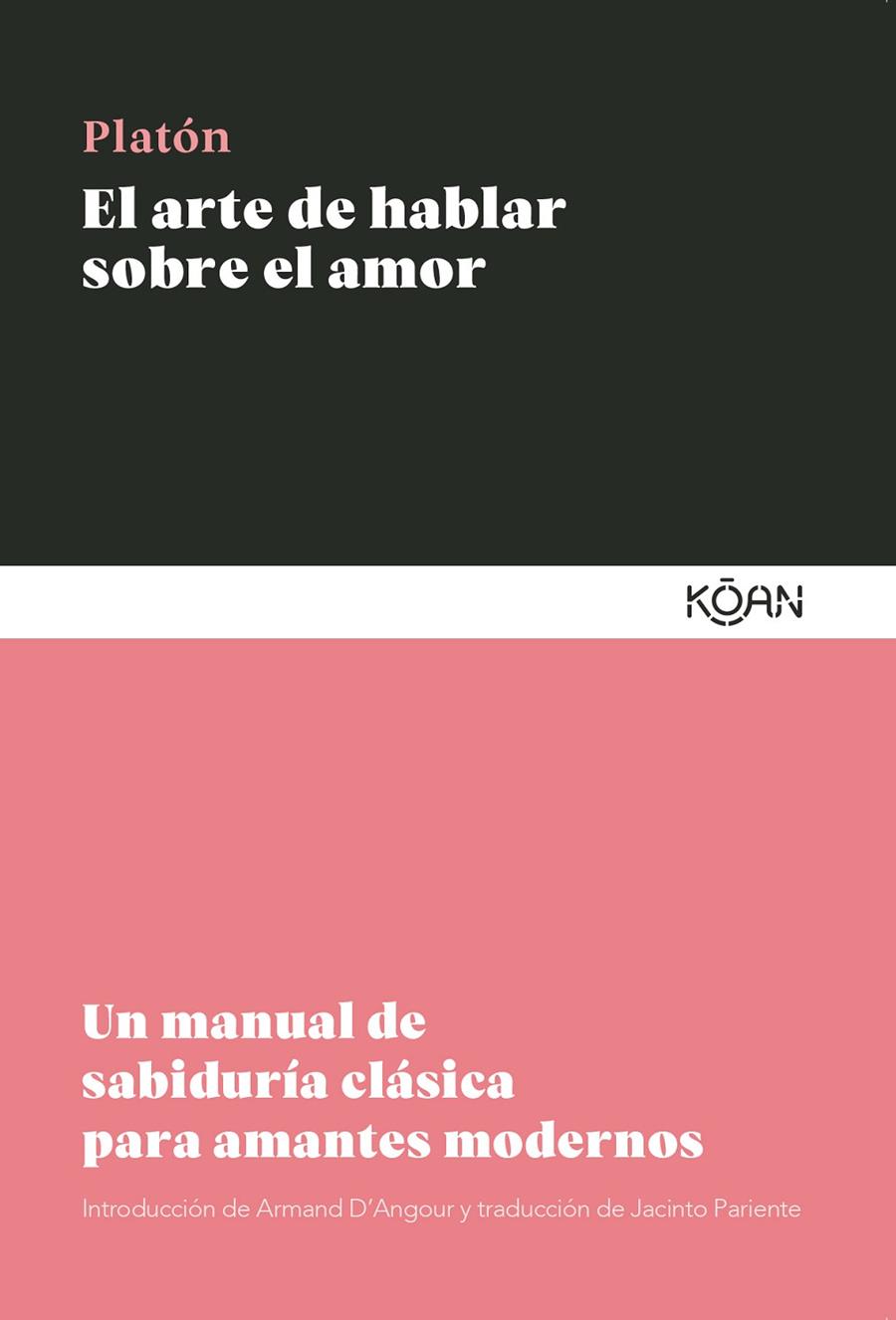 ARTE DE HABLAR SOBRE EL AMOR, EL | 9788410358195 | NULL, PLATON