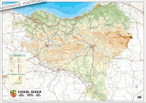 MAPA MURAL DE EUSKAL HERRIA | 9788482164892 | TXINPARTETAN S.L