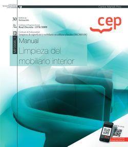 MANUAL. LIMPIEZA DEL MOBILIARIO INTERIOR (MF0996_1). CERTIFICADOS DE PROFESIONALIDAD. LIMPIEZA DE SUPERFICIES Y MOBILIARIO EN EDIFICIO Y LOCALES (SSCM | 9788418200892 | CARLOS MARTELL PINO