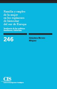 FAMILIA Y EMPLEO DE LA MUJER | 9788474764383 | MORENO, ALMUDENA