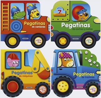 CONSTRUYE VEHICULOS CON PEGATINAS | 9788467749038 | BUSQUETS, JORDI