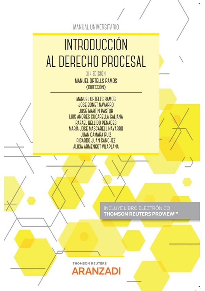 INTRODUCCION AL DERECHO PROCESAL | 9788411248648 | ARMENGOT VILAPLANA, ALICIA