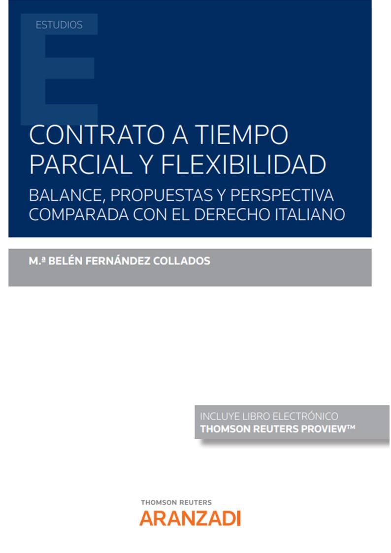 CONTRATO A TIEMPO PARCIAL Y FLEXIBILIDAD (PAPEL + E-BOOK) | 9788413918730 | FERNÁNDEZ COLLADOS, Mª BELÉN