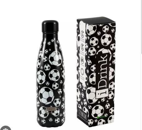 AMPOLLA TERMICA 500 ML. FOOTBALL INOX. | 8053634008562