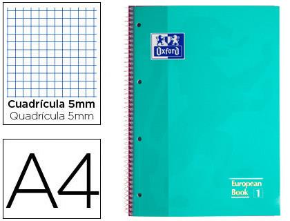 LLIBRETA OXFORD A4 4 TALADRES ICE MINT | 8412771007058