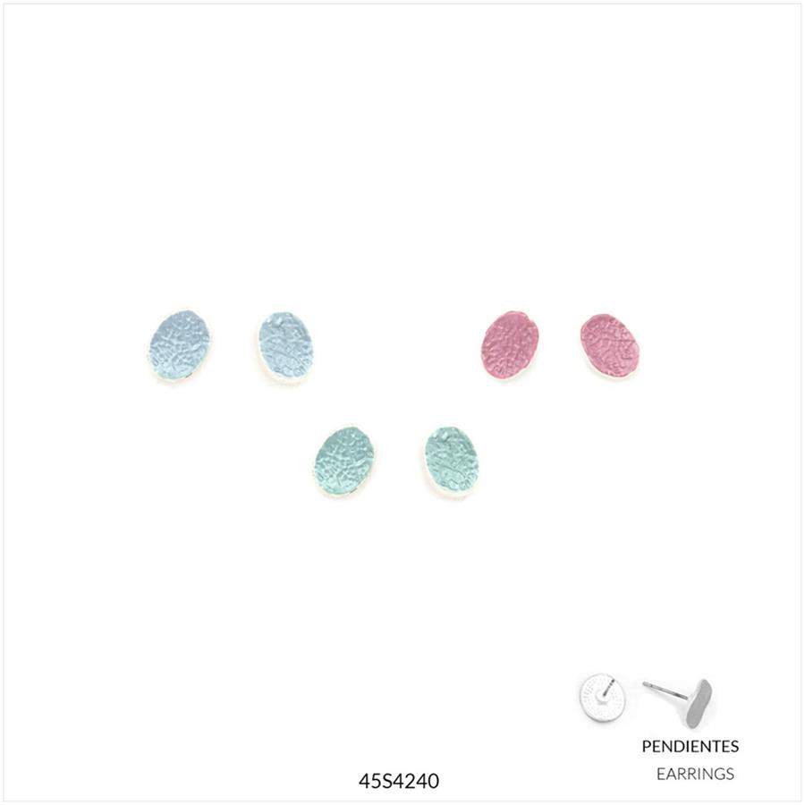 ARRECADES TOPO OVAL PRIMAVERA | 45s4240