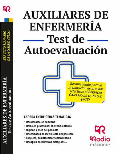 AUXILIARES DE ENFERMERÍA. TEST DE AUTOEVALUACIÓN. SERVICIO CANARIO DE SALUD | 9788416266623 | AGLA TRABAJOS TECNICOS