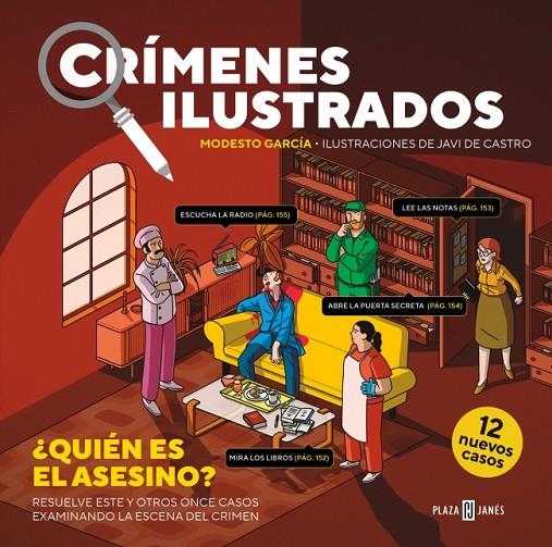 CRÍMENES ILUSTRADOS - ¿QUIÉN ES EL ASESINO? (EDICIÓN TAPA BLANDA) | 9788401042157 | GARCÍA, MODESTO