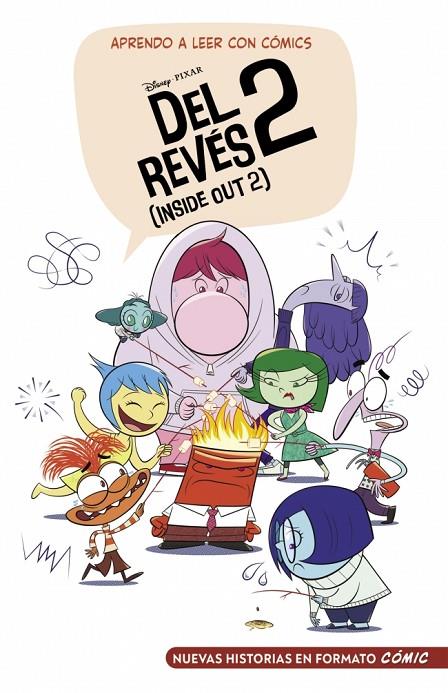 DEL REVÉS 2 (INSIDE OUT 2) (APRENDO A LEER CON CÓMICS DISNEY) | 9788419487360 | DISNEY