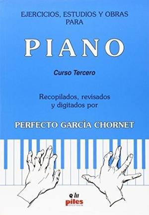 PIANO 3, TERCERO LOGSE | 9788489595910 | GARCIA CHORNET, PERFECTO