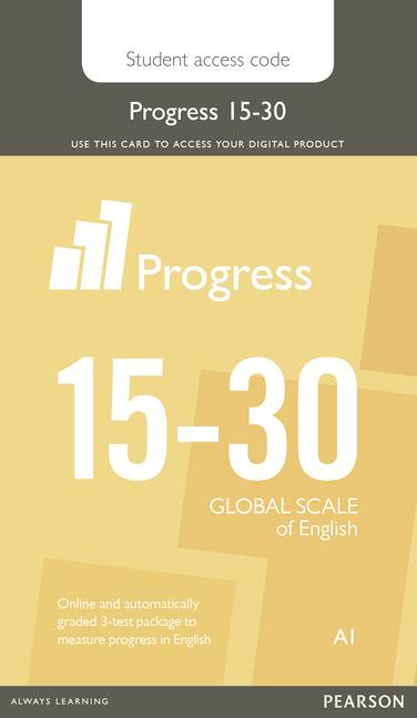 PROGRESS 15-30 STUDENT ACCESS CARD | 9781447974123