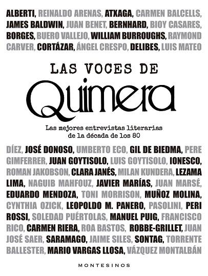 VOCES DE QUIMERA, LAS | 9788419778857 | CASANOVAS, JOFRE