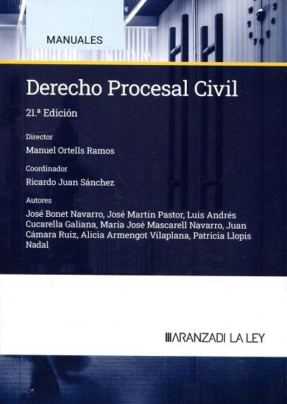 DERECHO PROCESAL CIVIL | 9788410783126 | ORTELLS RAMOS, MANUEL
