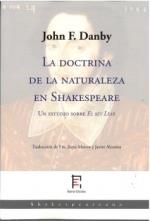 DOCTRINA DE LA NATURALEZA EN SHAKESPEARE, LA | 9791399184556 | DANBY, JOHN F.
