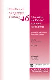 ADVANCING THE FIELD OF LANGUAGE ASSESSMENT | 9781316634486 | CHRISTISON, MARYANN / SAVILLE, NICK