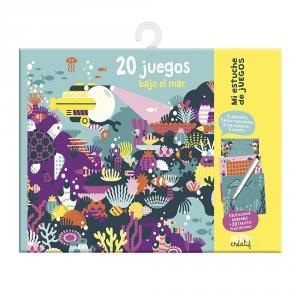 MI ESTUCHE DE JUEGOS. 20 JUEGOS BAJO EL MAR | 9782733880074 | LOULOU & TUMMIE