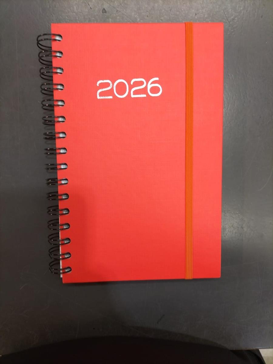 AGENDA DIA PAGINA CATALA TARONJA 14.5X21 MYRGA | 8423647326135