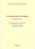 QUATRE GRANS CRONIQUES V, LES. APÈNDIX I ÍNDEX | 9788499653259 | SOLDEVILA I ZUBIBURU, FERRAN