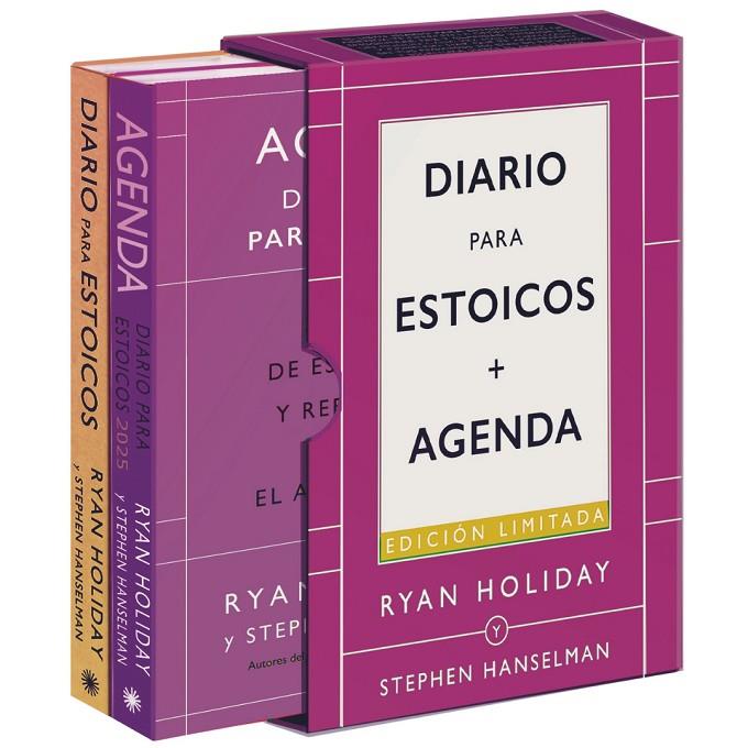 ESTUCHE DIARIO PARA ESTOICOS + AGENDA (ED. LIMITADA 2025) | 9788410121188 | HOLIDAY, RYAN