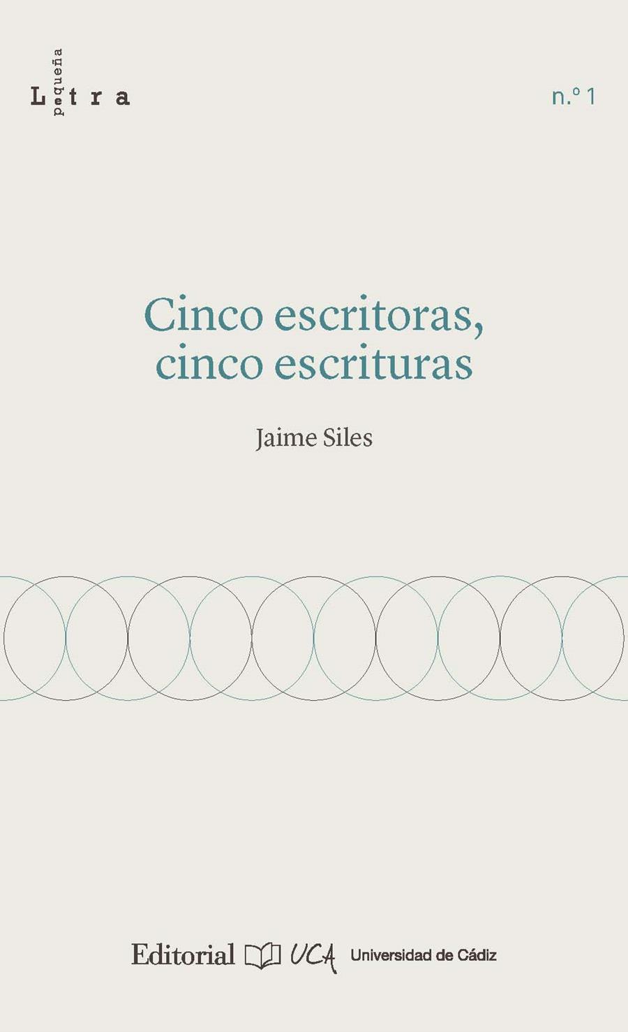 CINCO ESCRITORAS, CINCO ESCRITURAS | 9788498287738 | SILES RUIZ, JAIME