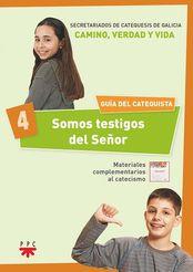 SOMOS TESTIGOS DEL SEÑOR 04. GUÍA DEL CATEQUISTA | 9788428833356 | SECRETARIADOS DE CATEQUESIS DE GALICIA