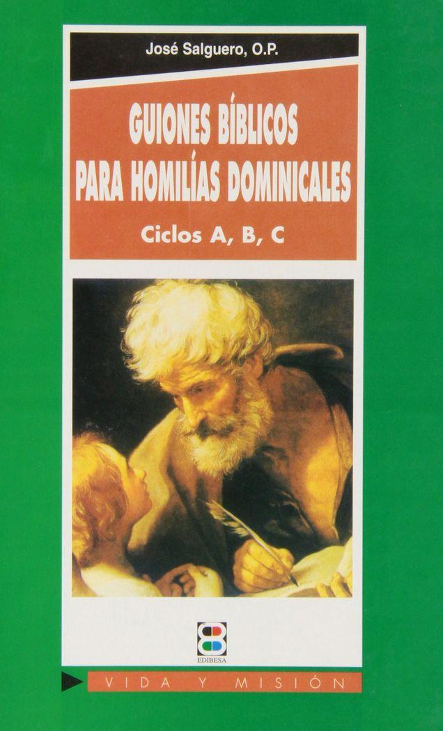 GUIONES BÍBLICOS PARA HOMILÍAS DOMINICALES: CICLOS A, B, C | 9788484072447 | VILLAROEL, CHUS