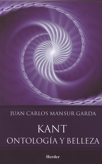 KANT. ONTOLOGIA Y BELLEZA | 9786077727064 | MANZUR GARDA, JUAN CARLOS