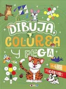 DIBUJA COLOREA Y PEGA 4 | 9788418755699
