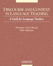 DISCOURSE AND CONTEXT IN LANGUAGE TEACHING | 9780521648370 | CELCE-MURCIA, MARIANNE / OLSHTAIN, ELITE