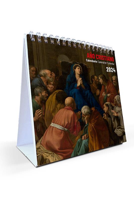 CALENDARIO 2024 MESA AÑO CRISTIANO | 9788427147270