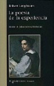 POESIA DE LA EXPERIENCIA | 9788481514070