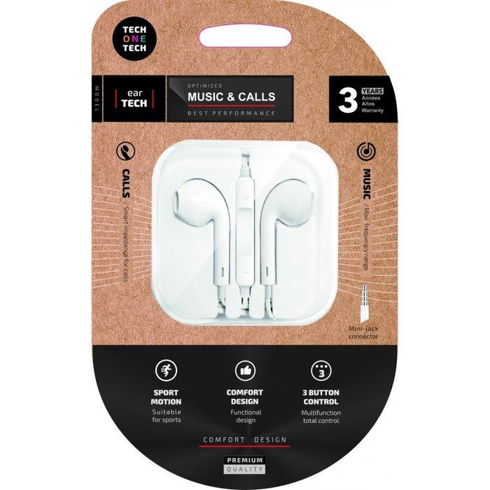 AURICULARS EARTECH BLANCS | 8436546593126