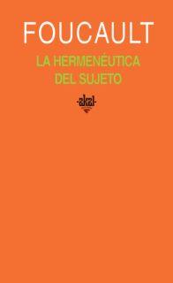 HERMENEUTICA DEL SUJETO | 9788446017721 | FOUCAULT, MICHEL