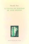 VECINA DE SOLEDAD DE ANNE SEXTON | 9788495037169 | VIVES, MERCEDES