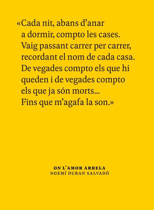 ON L'AMOR ARRELA | 9788416445394 | DURAN SALVADÓ, NOEMÍ
