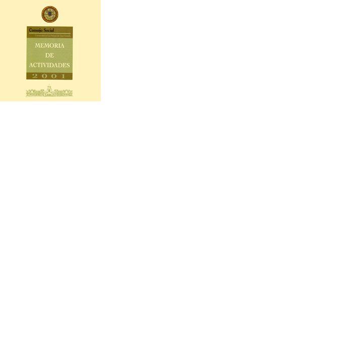 MEMORIA DE ACTIVIDADES 2001 | 9788488412249 | VARIOS AUTORES