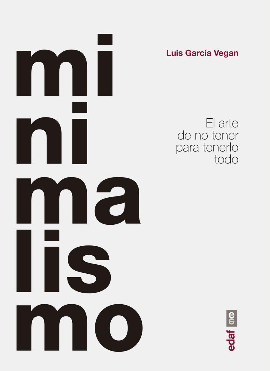 MINIMALISMO | 9788441440821 | GARCÍA, LUIS