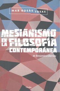 MESIANISMO EN LA FILOSOFÍA CONTEMPORÁNEA | 9788425438042 | ROSÀS TOSAS, MAR