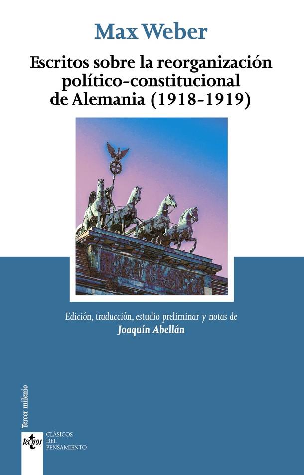 ESCRITOS POLÍTICO-CONSTITUCIONALES | 9788430984596 | WEBER, MAX