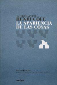 APARIENCIA DE LAS COSAS, LA | 9788493690908 | COLE, HENRI