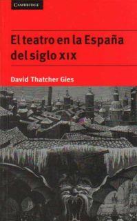 TEATRO EN LA ESPAÑA DEL XIX | 9780521478366 | GIES