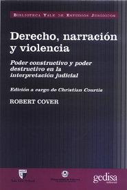 DERECHO, NARRACIÓN Y VIOLENCIA | 9788474327151 | COVER, ROBERT