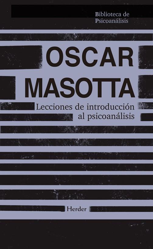 LECCIONES DE INTRODUCCIÓN AL PSICOANÁLISIS | 9788425454486 | MASOTTA, OSCAR