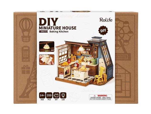DIY MINIATURE HOUSE. BAKING KITCHEN | 6946785123821