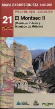 MAPA EXC. EL MONTSEC - II 1:40.000 | 9788483212837