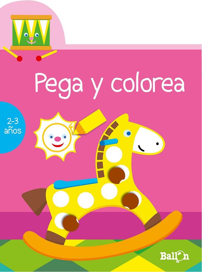 PEGA Y COLOREA (ROSA) | 9789037493399 | BALLON