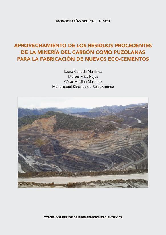 APROVECHAMIENTO DE RESIDUOS PROCEDENTES MINERIA DEL CARBON | 9788400107956 | CANEDA MARTINEZ, LAURA