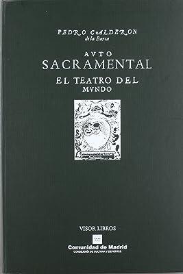 AUTO SACRAMENTAL TEATRO DEL MUNDO | 9788475227955 | CALDERON DE LA BARCA