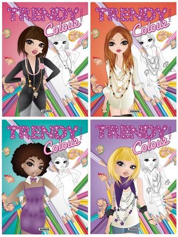 TRENDY COLOUR (4 TÍTULOS) | 9788467728606 | SUSAETA