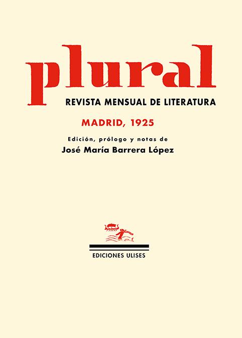 PLURAL | 9788419026323 | BARRERA LOPEZ, JOSE MARIA / PLURAL,